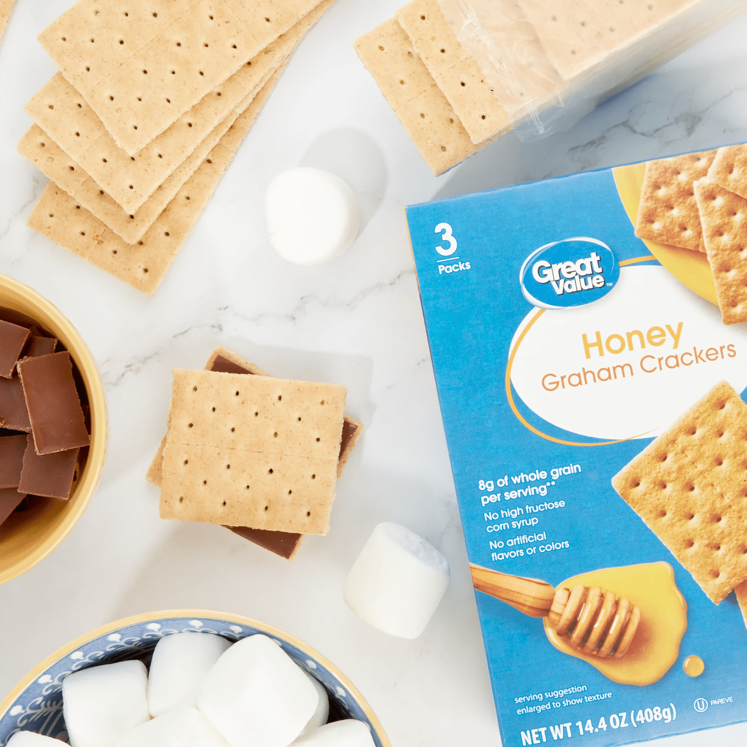 Great Value Honey Graham Crackers Impacto World